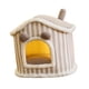 thumbnail image 2 of Preciosa Cama Para Gatos, Casa, Perrera, Extraíble, Suave, Para Invierno, Cálida Y Lavable, Cama Para Mascotas, Color Gris, 2 of 5