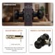 thumbnail image 5 of Pomo de puerta Copper Creek Colonial Privacy negro mate (paquete de 3), 5 of 8