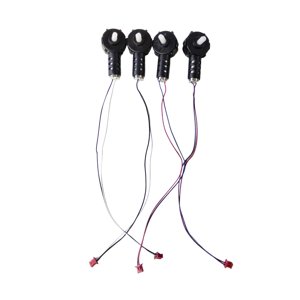 Magideal - 4 Piezas De Motor De Drones Y Asiento De Motor De Motor, Componentes De Motor De Drones Rc De Liberación Rápida, Piezas De Repuesto Para Accesorios De