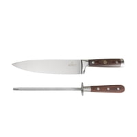 Grilltech - Cuchillo Chef 8"" + Chaira