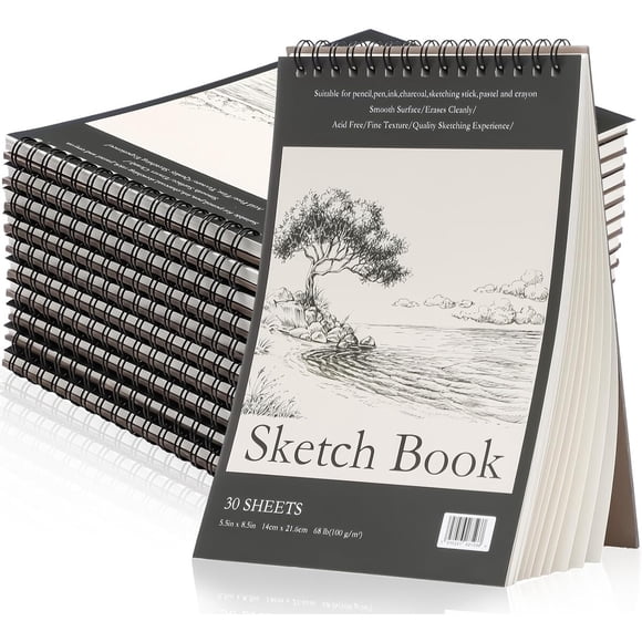 Cuaderno de Dibujo Jexine Pack 20 14 x 21 cm 100 GSM 30 Hojas