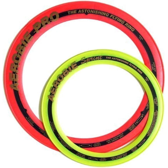 Juego de anillos Aerobie Pro (33 cm) y Sprint (25 cm), surtidos al azar