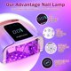 thumbnail image 4 of Lámpara de uñas UV LED Purtato Professional recargable 96W, 4 of 9