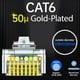 thumbnail image 4 of 50pcs Conectores Macho Rj45 Cat6 Metálico Blindado Terminal Red, 4 of 8