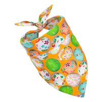 Ioensy - Pañuelo Para Perro De Pascua, Babero Suave Para Perros Medianos A Grandes, Suministros Para Mascotas, Huevos De Pascua