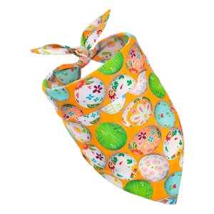 Ioensy - Pañuelo Para Perro De Pascua, Babero Suave Para Perros Medianos A Grandes, Suministros Para Mascotas, Huevos De Pascua