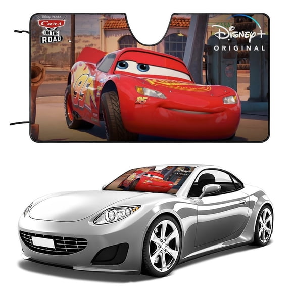Parasol para Parabrisas Desmarcar Cars Aventuras Sobre Ruedas 140cm x 76cm