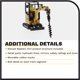 thumbnail image 5 of Miniexcavadora hidráulica Diecast Masters CAT 301.7 CR 1/50, 5 of 8