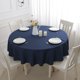 thumbnail image 2 of Mantel Romanstile redondo impermeable, 100% poliéster, 70 cm, color azul marino, 2 of 7