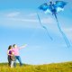 thumbnail image 5 of Kite Crogift Dragon Blue para adultos y niños de 4 a 12 años, 5 of 9
