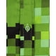 thumbnail image 5 of Camisa de Botones Verde Creeper de Minecraft para Niños 7-8 Años Manga Corta, 5 of 6
