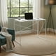 thumbnail image 4 of Mesa Escritorio Plegable de Metal y Madera Blanco 100x50x75 cm, 4 of 6