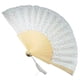 thumbnail image 1 of Abanico Madera y Tela white Wood Ap24, 1 of 2