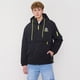 thumbnail image 2 of Parka Hombre Bolsillo Canguro Negro Corona, 2 of 5