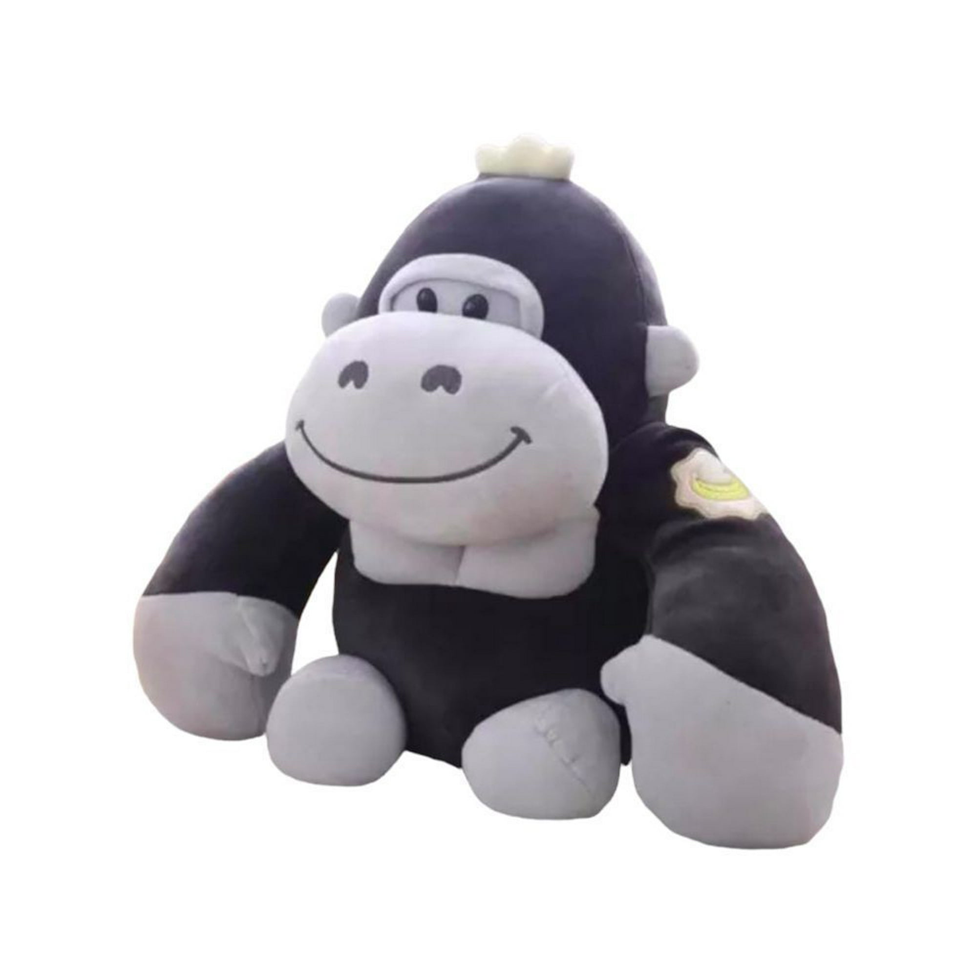 Oem - Peluche Gorila Kawaii 20cm Cafe