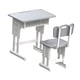 thumbnail image 4 of Escritorio De Casa Mu?eca Y Silla Juego De Sillas 1/12 Modelo De Muebles Peque?os Para Accesorios De Fotos Gris, 4 of 5