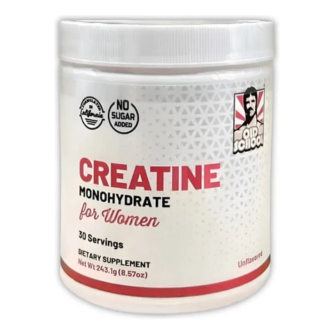 Savia Chic - Creatina Mujer Old School 240G Monohidratada