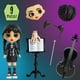 thumbnail image 2 of Figura coleccionable Just Play Wednesday Deluxe de 15 cm con 11 unidades, 2 of 3