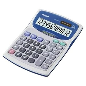 Calculadora Casio Tipo Mini Escritorio Wd-220Ms Gris