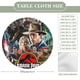 thumbnail image 2 of Parque Jurásico theme Fitted Round Tablecloths Elastic Edged Table Covers Waterproof Table Cloth For Kitchen Holiday Party Tables Decor 120cm, 2 of 6