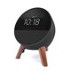 thumbnail image 1 of Soporte de madera para despertador inteligente Echo Spot (2024), color nogal, 1 of 7