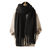 Mercadoideas - Maxi Bufanda De Alpaca