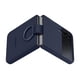thumbnail image 3 of Funda para Samsung Galaxy Z Flip 4 con Anillo de Silicona Azul Marino, 3 of 4