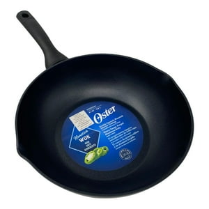 Sartén Wok Antiadherente 28 Cm Kingsway Oster Gris Tamano Unico
