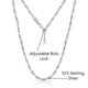 thumbnail image 2 of Collar Savlano cadena Bolo de 1,5 mm 38‑61 cm plata, 2 of 5