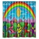 thumbnail image 1 of Cortina de ducha de Grateful Dead, juego de cortina de baño con ganchos, tamaño 66 x 72 pulgadas, 1 of 3