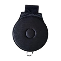 Ioensy - Cojín Giratorio Para Asiento De Coche Para Personas Mayores, Para Asiento De Coche Giratorio 360, Color Negro