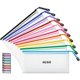 thumbnail image 1 of Estuche para lápices JARLINK A6 23 cm, pack de 10, impermeable de malla, 1 of 7