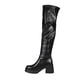 thumbnail image 4 of Bota Larga Mujer Ecocuero 27 Yassne Negro, 4 of 5