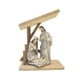 thumbnail image 4 of Estatua De Belén De Navidad, Delicada Artesanía Para Estante De Sala De Estar Y Dormitorio, 4 of 5
