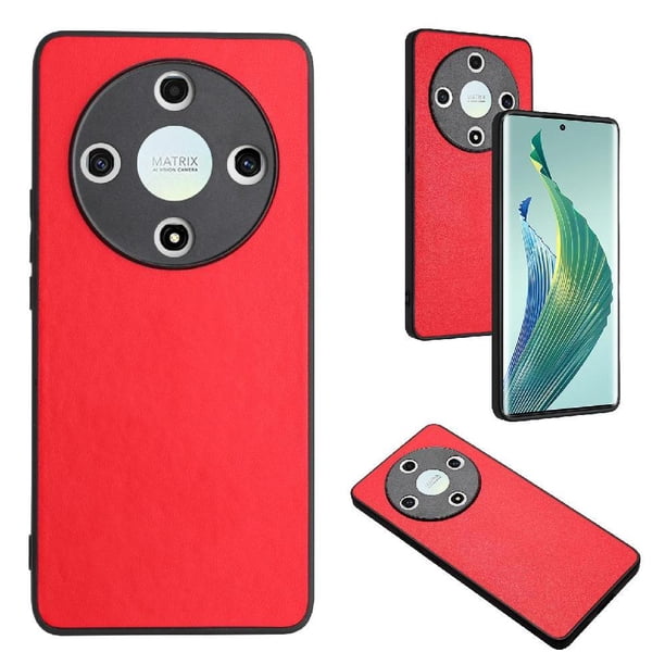 Funda Antigolpes para Honor X9B Cubierta Delgada Rojo