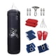 thumbnail image 1 of Bolsa Sin Llenar Protectores De Manos Saco De Boxeo Rellenable Para Gimnasio En Casa Adultos Taekwondo Negro 100 Cm, 1 of 5