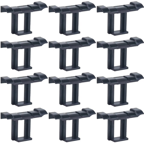 Soliot - Clips Para Drenaje De Agua Para Paneles Solares 12 Unidades