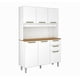 thumbnail image 1 of Mueble de Cocina Alacena Despensa Blanco MDP 174x120.2x37.8 cm Be Design, 1 of 5