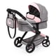 thumbnail image 1 of Cochecito Bayer Design Xeo Butterfly Gris y Rosa 52 cm, 1 of 3