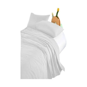 Decoideasemi Spa - Cubrecama Extra Delgado Blanco 2 Plaza