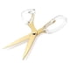 thumbnail image 1 of Tijeras OfficeGoods 23 cm Transparentes con Acabado de Metal Dorado, 1 of 7