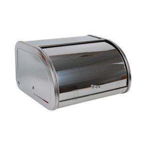 Bothyi - Caja De Pan De Metal, Contenedor De Pan, Granja Para Despensa, Encimera, Cafetería, Espejo