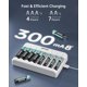 thumbnail image 3 of Cargador de baterías DLYPOW de 8 ranuras para AA y AAA con carga rápida USB-C, 3 of 8