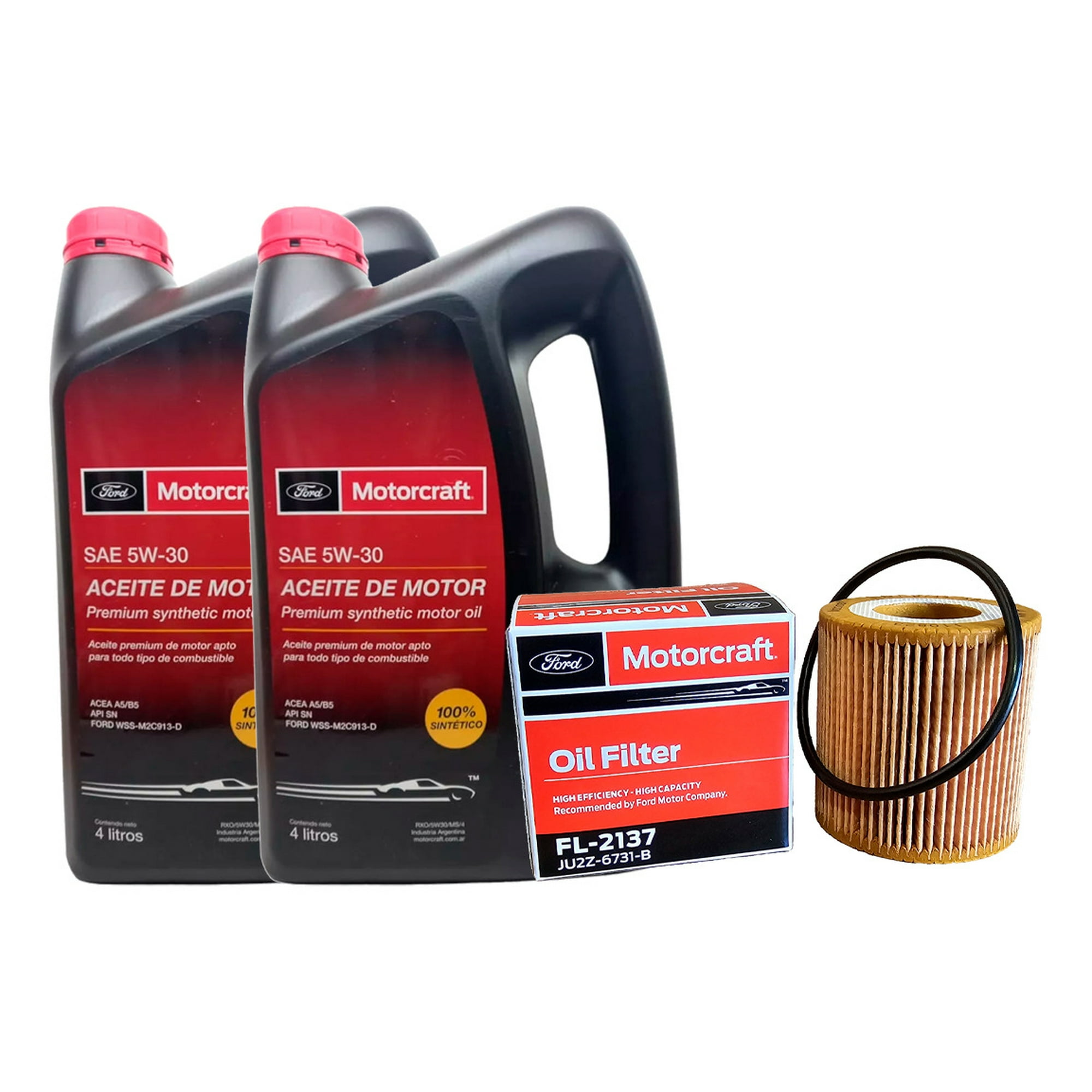 Motorcraft - Kit Mantención Ford Ranger 3.2 Aceite Sintet. +filtro Aceite