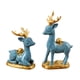 thumbnail image 2 of Estatuas De Ciervos, Figuritas De Cervatillo, Adorno De Arte Moderno Para El Hogar, Sala De Estar, Azul, 2 of 5