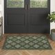thumbnail image 1 of Alfombra Nourison Home Easy Care 61 x 122 cm Verde Moderna, 1 of 7
