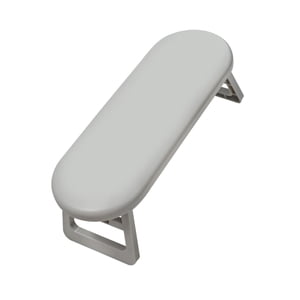 Ioensy - Reposabrazos Para Uñas Reposamanos Salones Hogar Bricolaje Mesa Plegable Escritorio Estación Reposamanos Gris