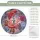 thumbnail image 2 of Dungeons & Dragons-theme Fitted Round Tablecloths Elastic Edged Table Covers Waterproof Table Cloth for Kitchen Holiday Party Tables Decor 120cm, 2 of 6