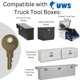 thumbnail image 2 of Llave De Reemplazo Ch505 Para Cajas De Herramientas De Camioneta, 2 of 6