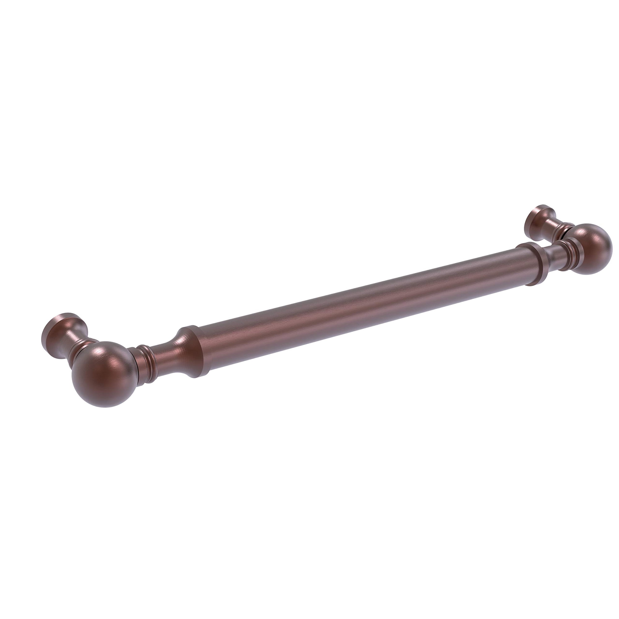 Tirador De Puerta Allied Brass W-3/8-ca, 20 Cm, Cobre Envejecido